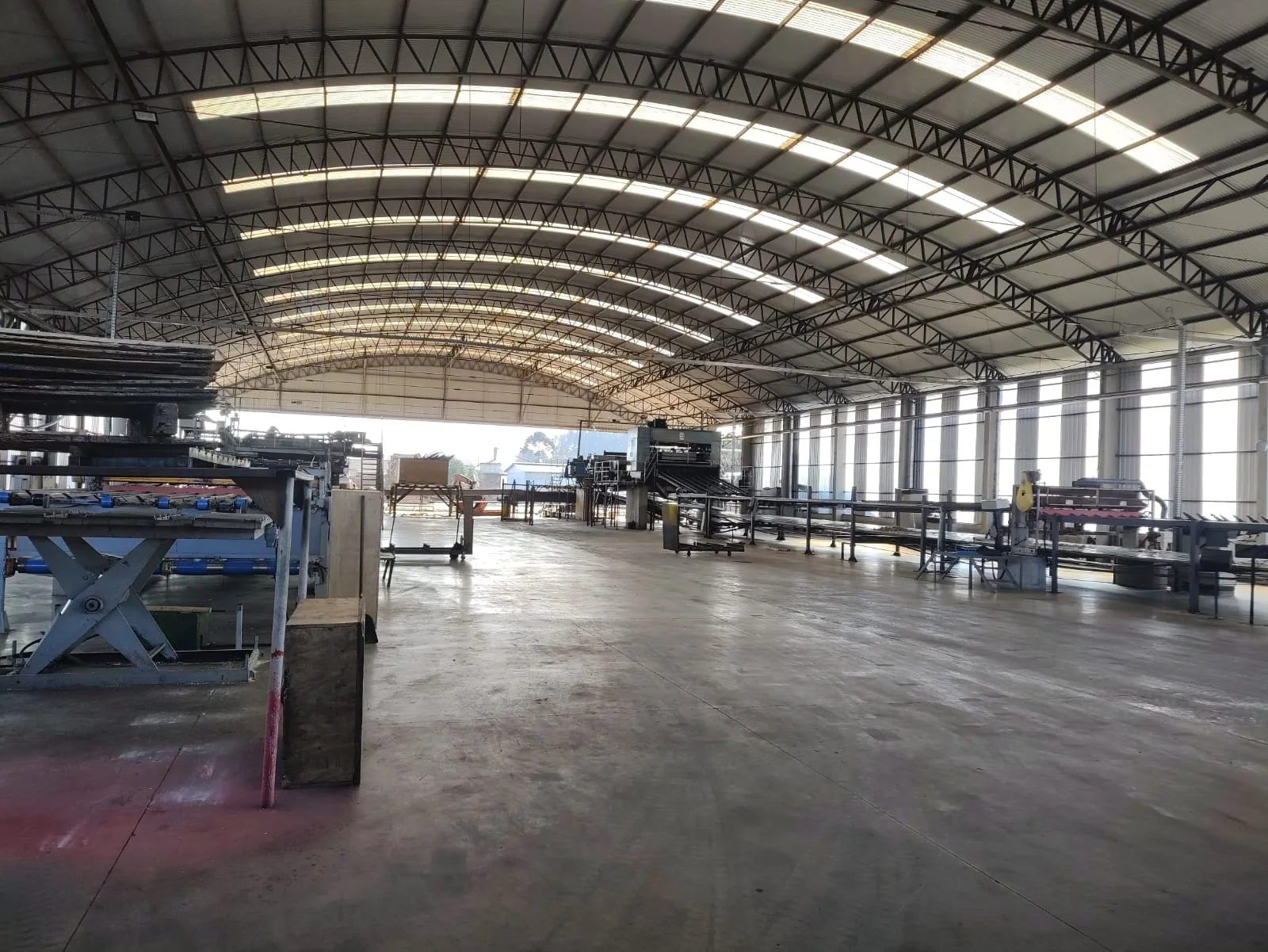Interior da fábrica